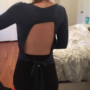 SOLD!!! GapFit Open Back & Tie Workout/Dance Shirt